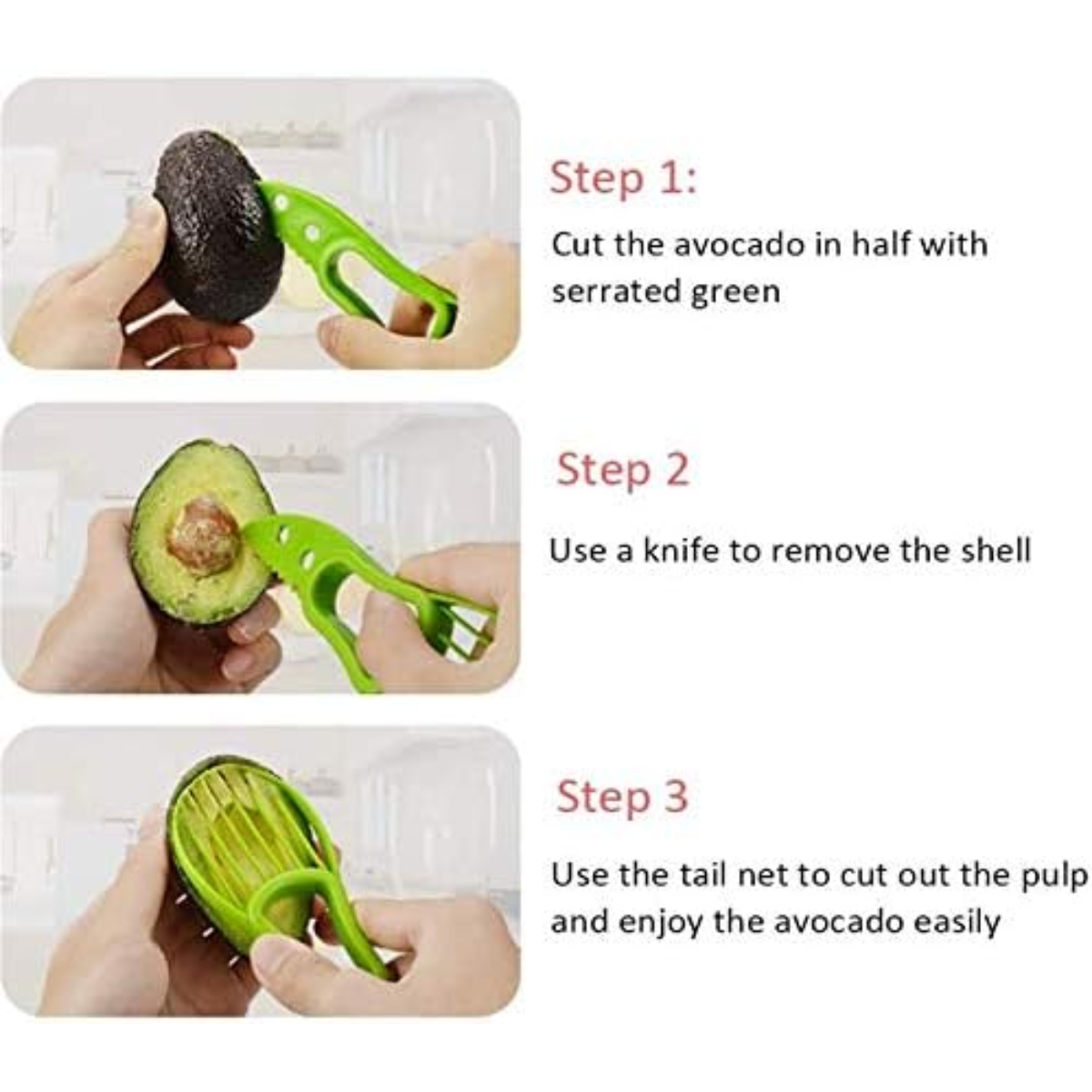 Miniatura 6 de Rebanador de aguacate 4139-5